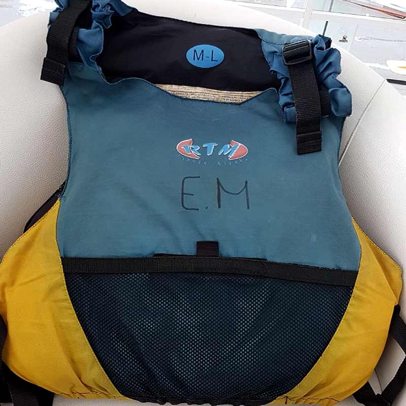 Chaleco salvavidas RTM azul