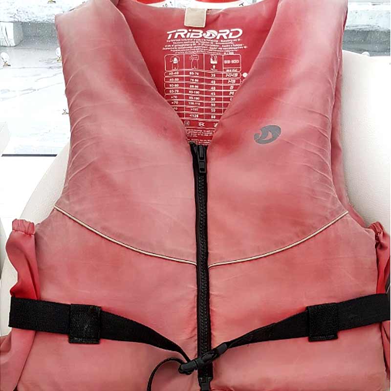Chaleco salvavidas Tribord rojo